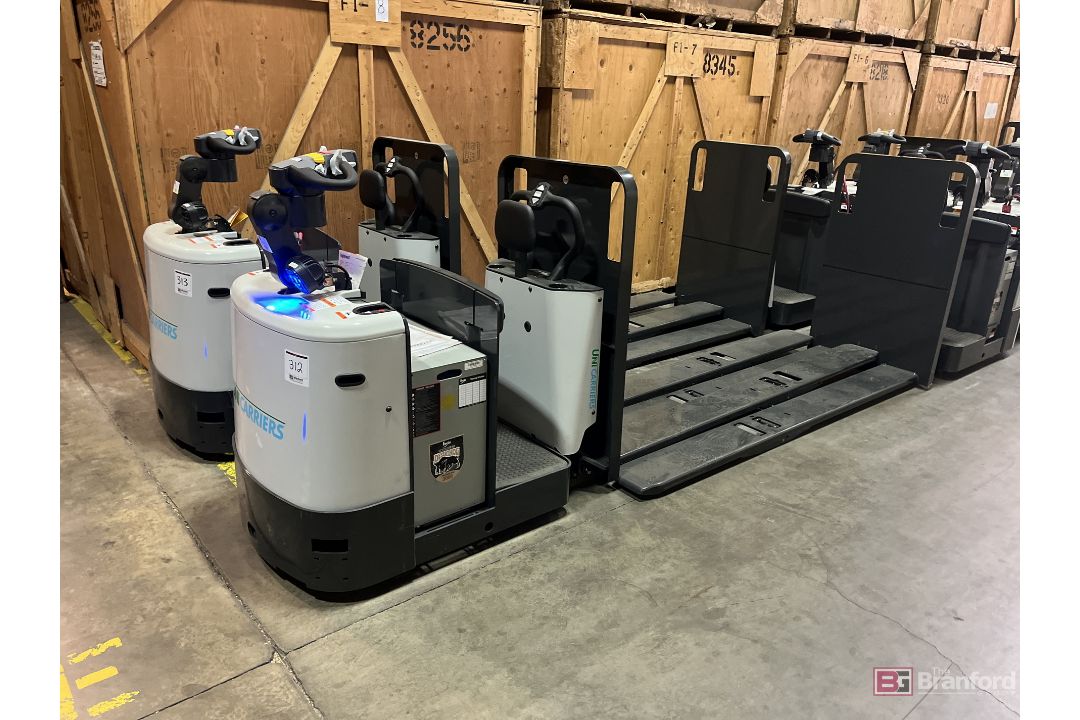 UniCarriers Electric Center Ride Pallet Jack w/ 96" Forks; Model: SPXE2W3G80V - Image 2 of 7