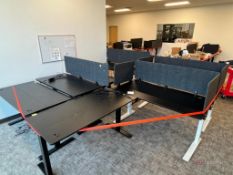 (7) Flexispot Adjustable Electric Standing Desk. 27