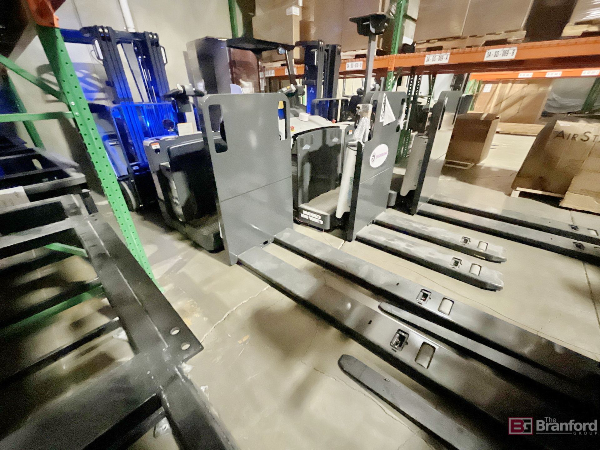 UniCarriers Electric Center Ride Pallet Jack w/ 96" Forks; Model: SPXE2W3G80V - Image 3 of 6