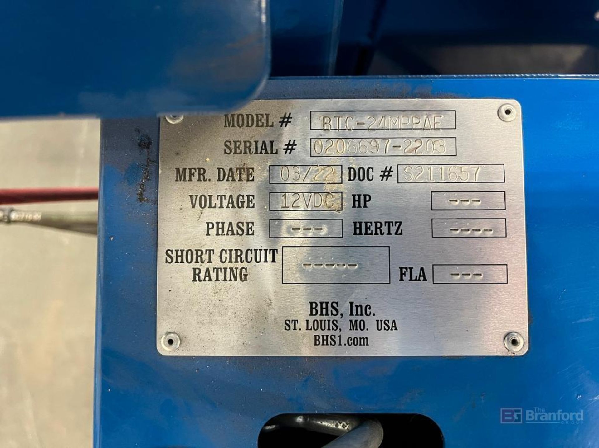 (1) Battery Handling System. Max Load of 3,000-Lbs - Image 9 of 13
