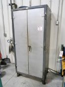 Strong Hold Steel Cabinet w/ Content