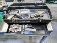 Waterloo Tool Box w/ Assorted Pullers