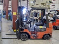 Toyota 7FGCU25 4,500-Lb LPG Forklift