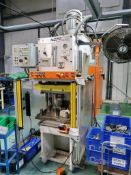 Neff C-Frame 30-Ton Hydraulic Press, (2007)