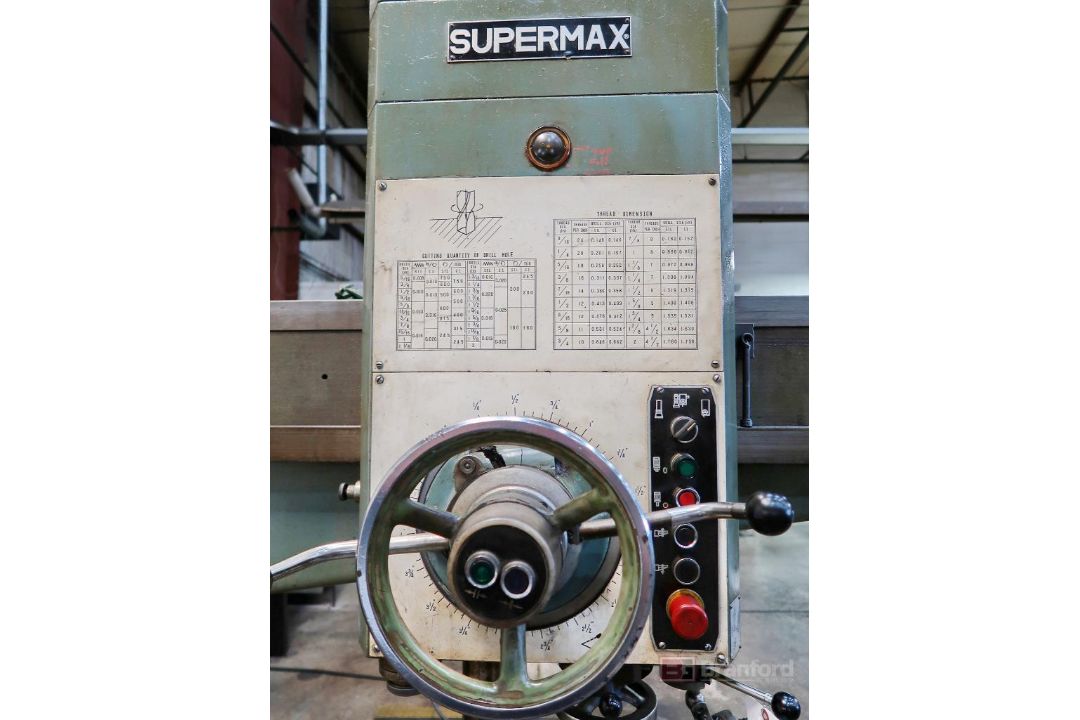 Supermax Heavy Duty Drill Press Model SRD-1600 H - Image 3 of 9
