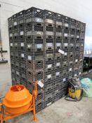 Approximately (224) Plastic Milk Crates