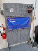 Uline Steel Peg Board Stand