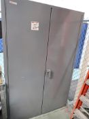Uline Steel Cabinet w/ Content