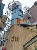 Carter Day Cyclone Dust Collector, w/ Screw Conveyor
