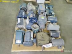 Skid Of Motors & Gear Boxes - Up To 3-HP