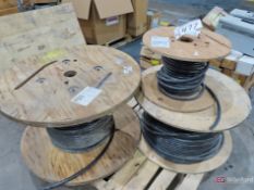 (3) Skids W/ [12] Spools Of Assorted Wire