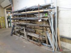 Rack W/ Assorted Raw Material