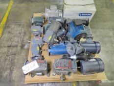 Skid Of Motors & Gear Drives - Up To 1/2-HP