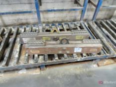 (2) Wooden Forklift Battery Spreader Beams