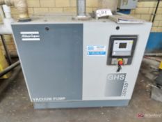 Atlas Copco Mdl. GHS 350VSD+ 10-HP Variable Speed Vacuum Pump
