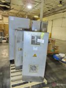 (4) Mueller Martini Control Cabinets
