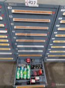 9-Drawer Vidmar Cabinet