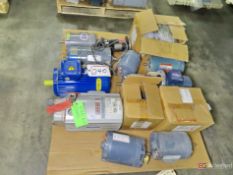 Skid Of Motors - Up To 1-HP