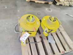 (2) Hubbell Weather Retractable Electric Reels