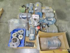 Skid Of Motors & Gear Drives - Up To 3-HP