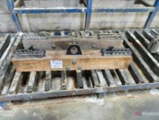 (2) Wooden Forklift Battery Spreader Beams