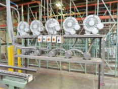 Gorbel 187-LB. Capacity Approximately 20' Span 5-Station Bridge Crane System