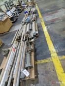 (6) Skids Of Shafts & Rollers