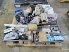 Skid W/ Power Supplies, Bushings, Etc.