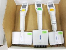 Lot of (3) Eppendorf Digital Explorer Pipettes