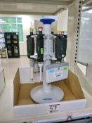 Lot of (6) Ergo 1 Various ML Pipettes w/ Eppendorf Stands