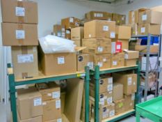 Lot of Shelving w/ Contents