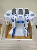 Lot of (2) Rainin Model E4 XLS Digital Pipette w/ Rainin Smart Stand
