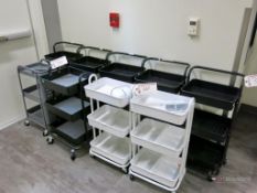 (9) Lab Transfer Carts