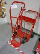 (2) High Pressure Gas Bottle Carts
