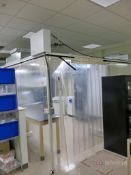 Cleanair Products Model CAP577F-WR-12X16X17X-6H-E12-S8X2 Modular Cleanroom