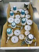 (7) Airgas Gas Regulators, Fisherbrand Gas Regulator