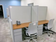 Office Partitions Throughout Office