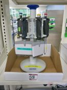 Lot of (6) Ergo 1 Various ML Pipettes w/ Eppendorf Stands