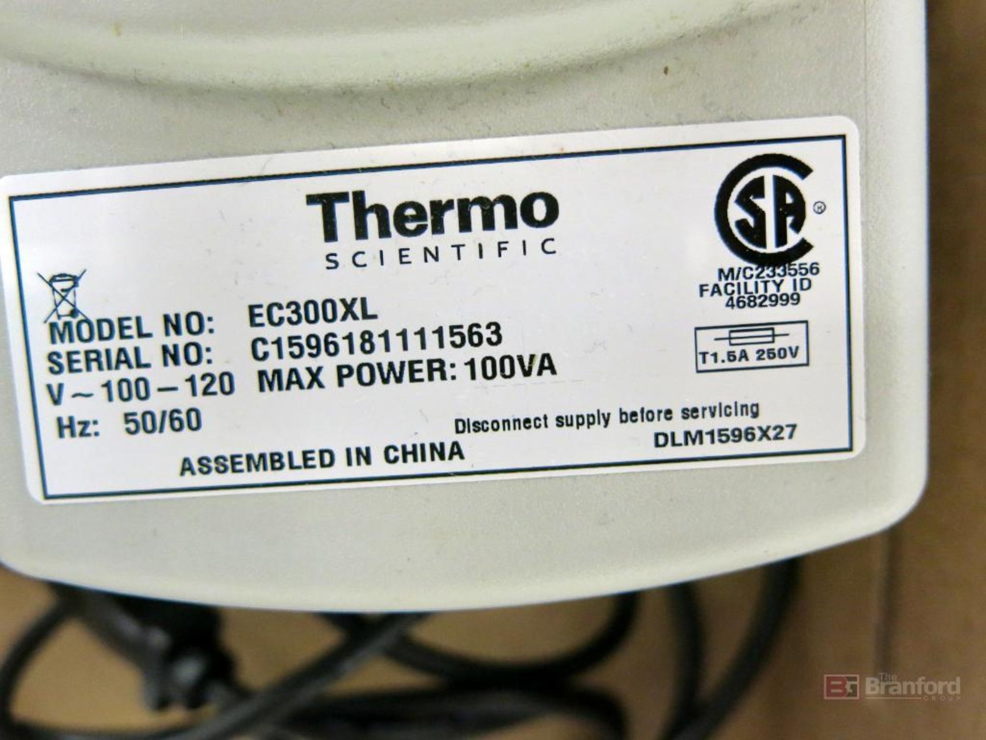 Thermo Scientific Model EC300XL Gel Electrophoresis System - Image 2 of 2