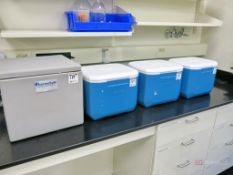 (3) Coleman Coolers, Coolbox Transport Box