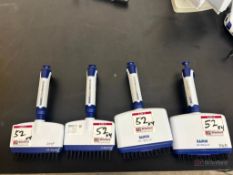 Lot (4) Rainin Pipet-Lite XLS Pipettes