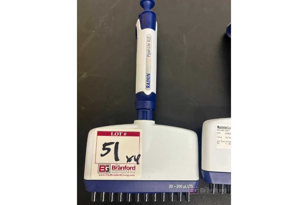 Lot (4) Rainin Pipet-Lite XLS Pipettes - Image 2 of 3
