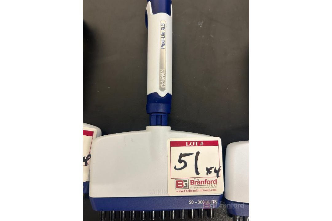 Lot (4) Rainin Pipet-Lite XLS Pipettes - Image 3 of 3