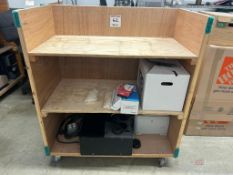 Lot (7) Carts on Casters with Carpet Padding Protection