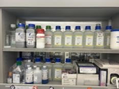 Lot consisting of Assorted Lab Fluids