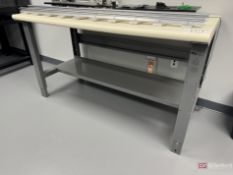 Uline adjustable height workbench, 60