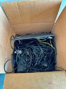 Box of misc computer supplies