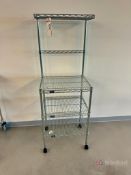 Nexel rolling metro rack