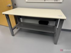 Uline adjustable height workbench, 60