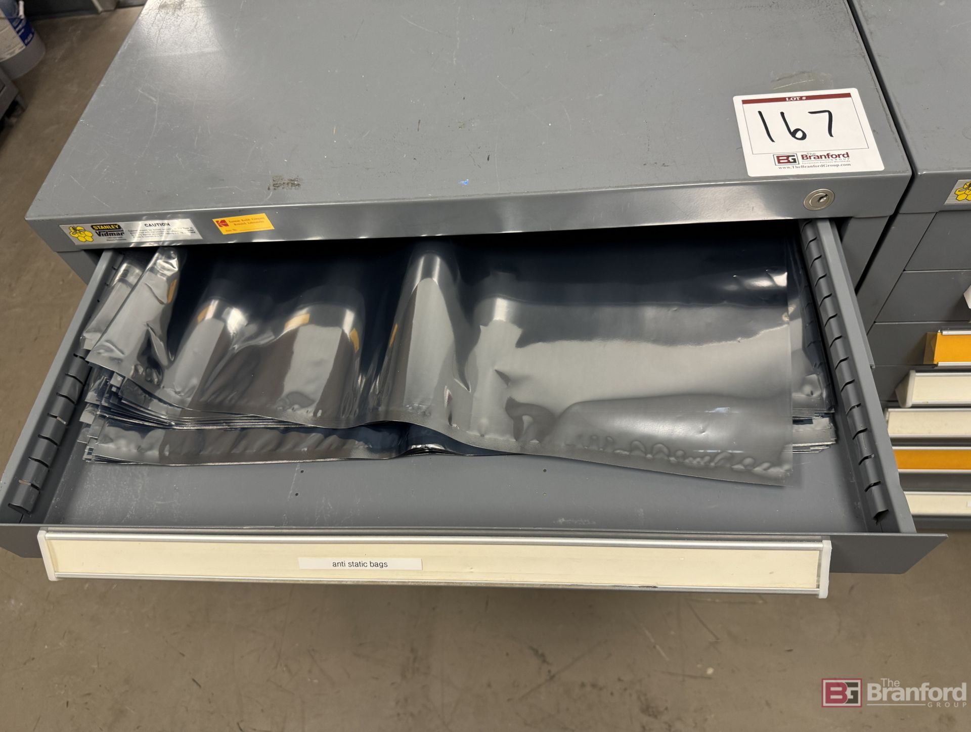 Vidmar 7-Drawer cabinet & contents - Image 3 of 7